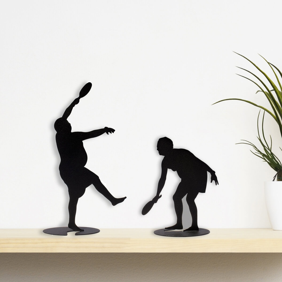 AD099 - Pair of Colorful Paddleball Players 2