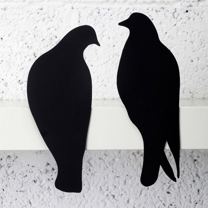 Lovebirds - Metal Sculptures by artoridesign