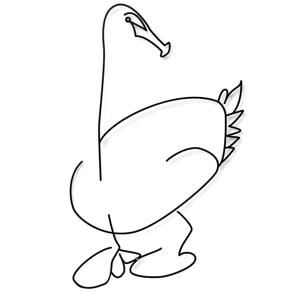 Wanetik Art - Duck Sculpture