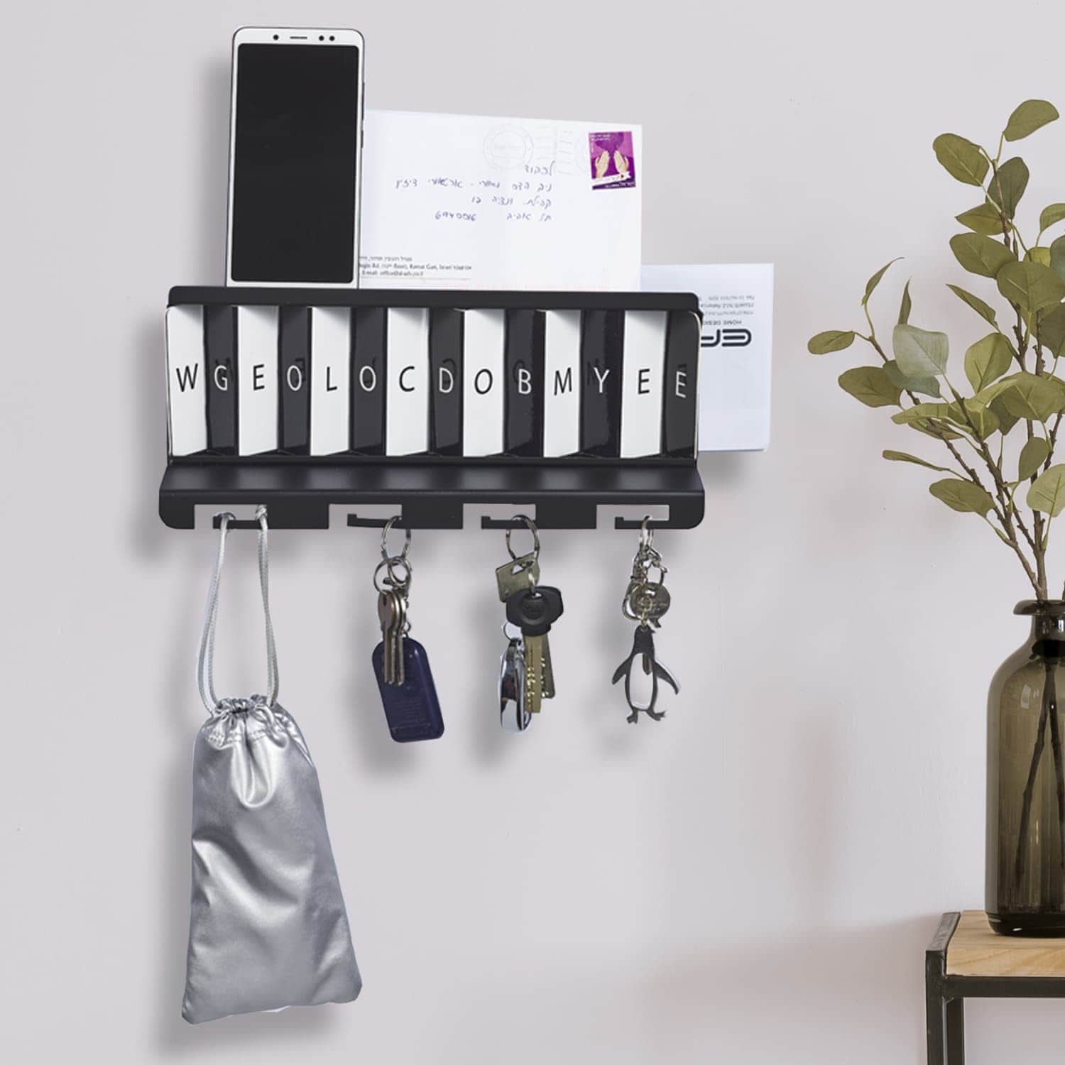 Greetings Metal Black by Artori Design