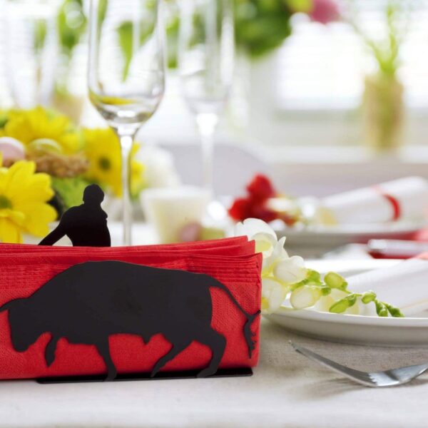 Red Napkin Holder by artoridesign