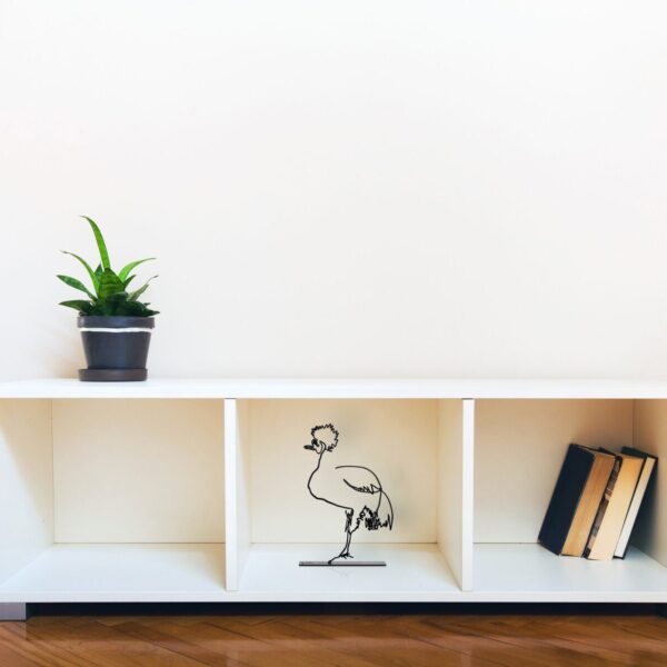 Wanetik Art - Crowned Crane