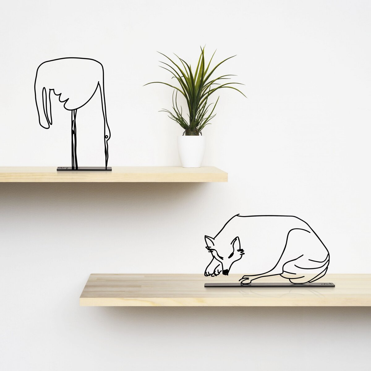 Wanetik Art - Fox Figurine
