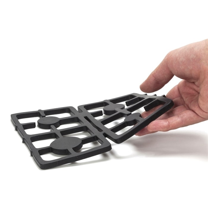 Stove Trivet - Black Multi-use Silicone Trivet