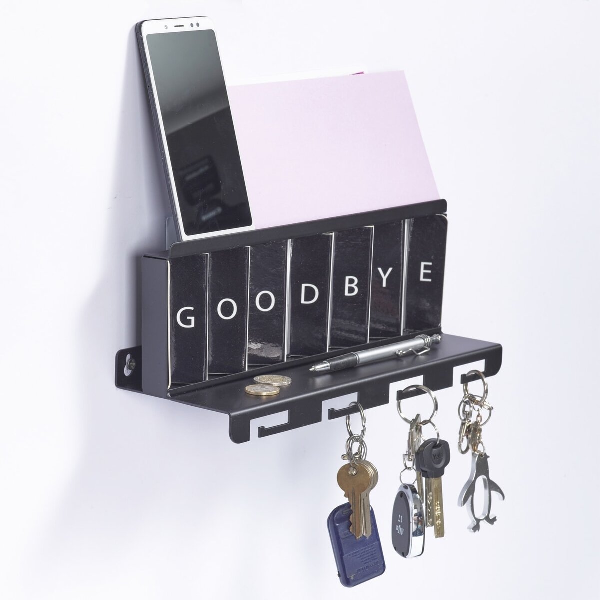Greetings Metal Black by Artori Design